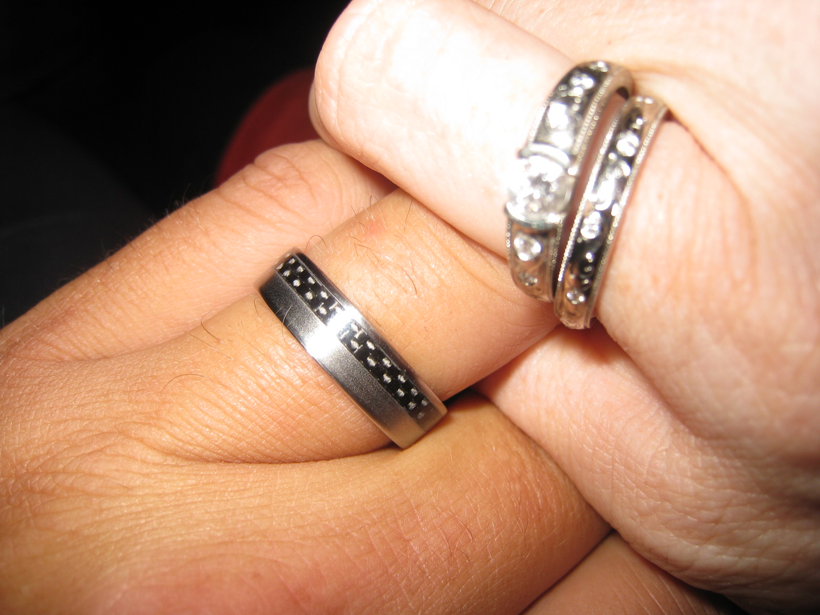 wedding rings buddha
